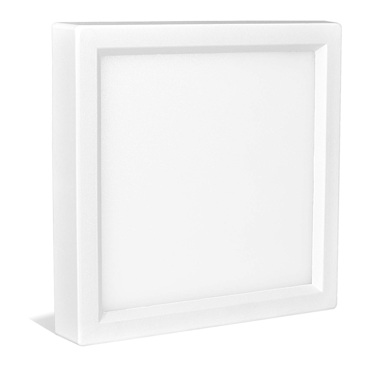 Image showing the 4000K Cool White light output of the LUXRITE LED ceiling light.