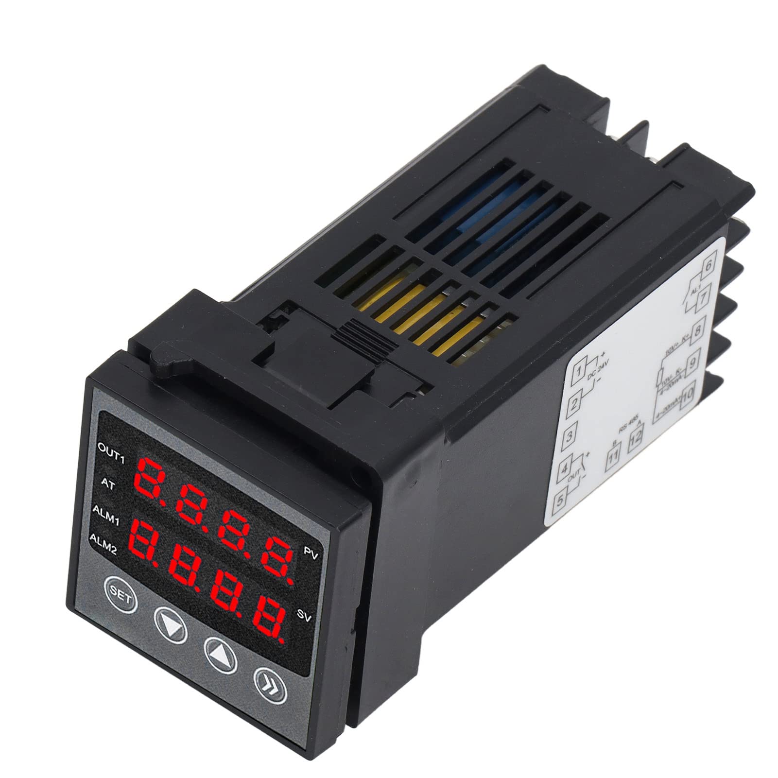 Controlador de Temperatura PID Programa de Alta Precisión Compatible con Termostato Inteligente para Impresión Metalúrgica 1.7x1.7x3.9in