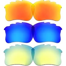 Compatible/Replacement Lenses for Oakley Flak Jacket XLJ Vented with 3 Colors