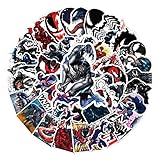 Venom Stickers 50Pcs Water...