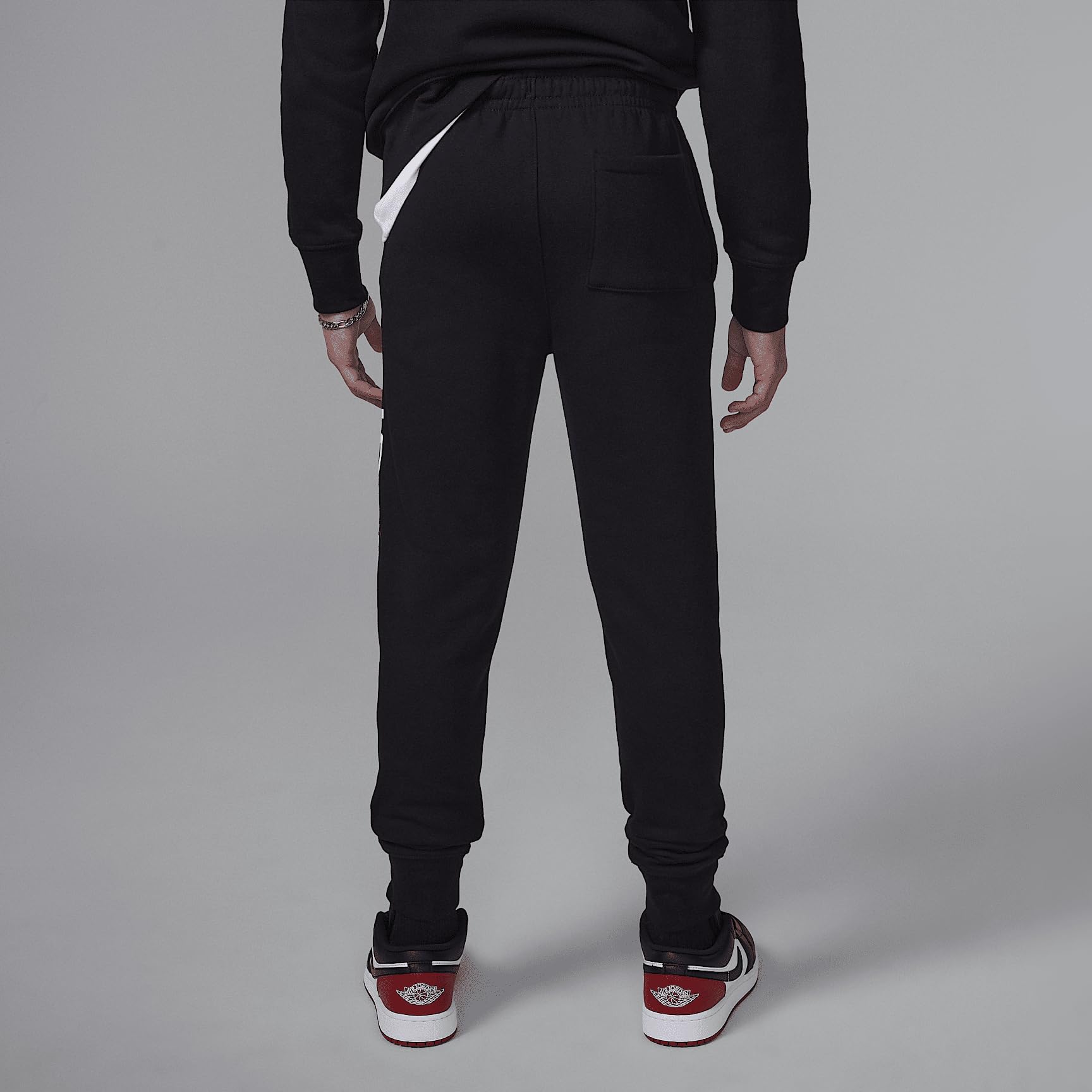 Jordan MJ Baseline spodnie chłopięce, czarne, 95D666-023