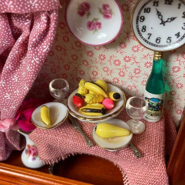 旧西ドイツ ヴィンテージ*ロイターポーセリン*ミニチュア ウォールルーム