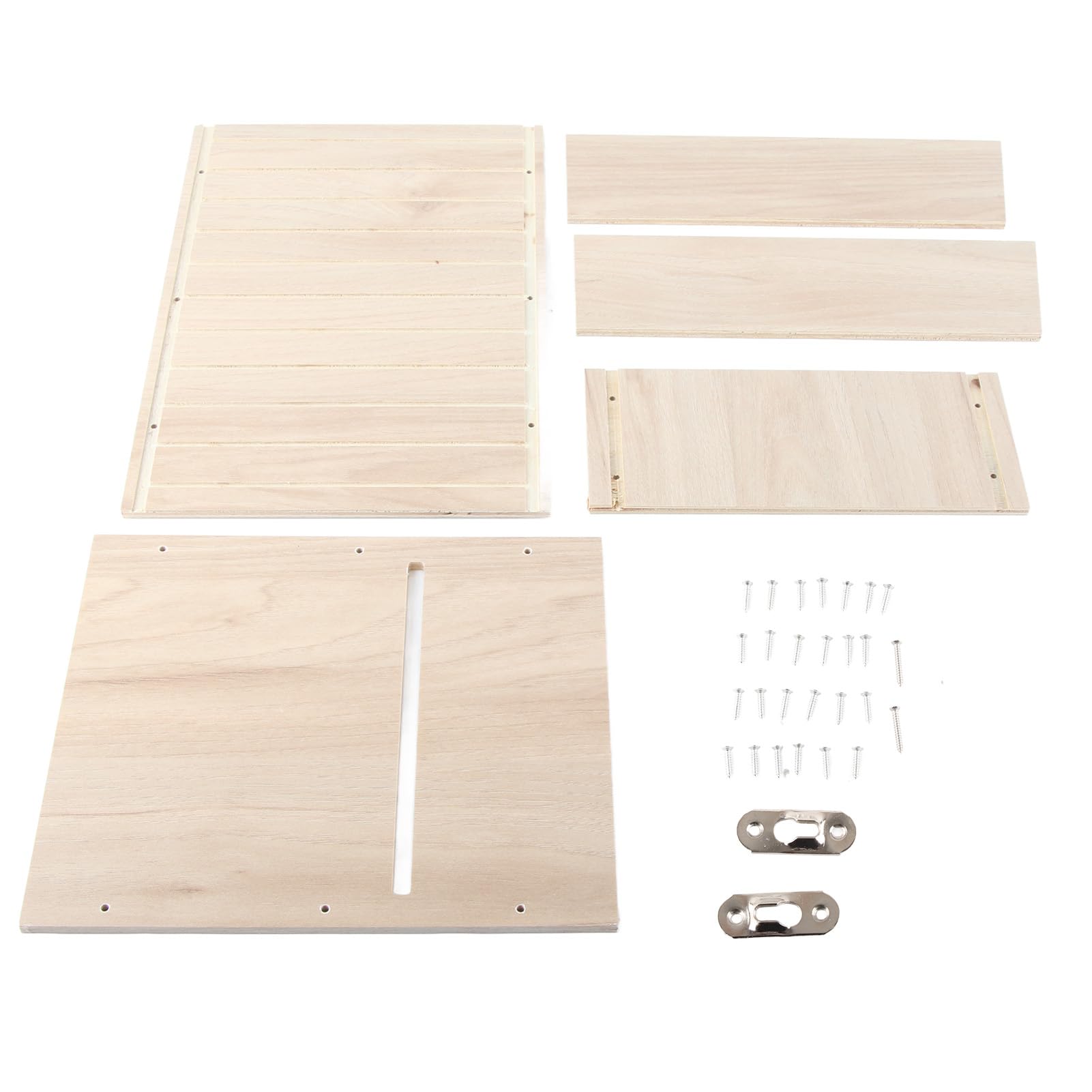 F&Y Outdoor Single Storey Prefab Tiny Homes, Wooden Bat House, Ideal for Garden Eaves, Providing Bat Habitat