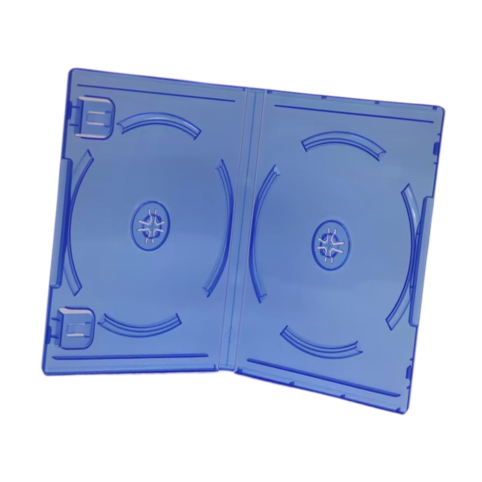 Game Case Home Holder Portable Game Disk Holder CD DVD Storage Organizer Box Two Capacity