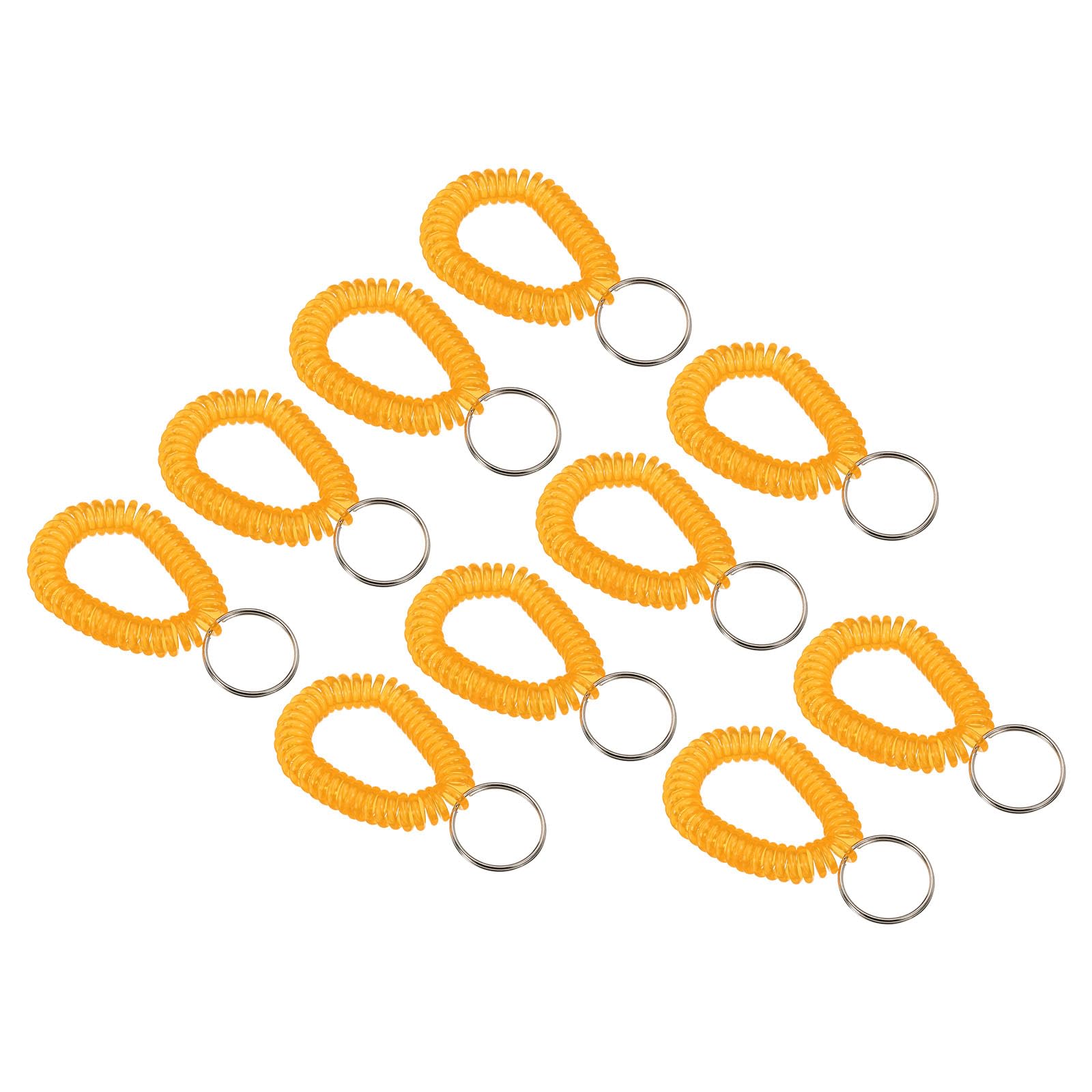 PATIKIL Spiral Wrist Coil Keychain