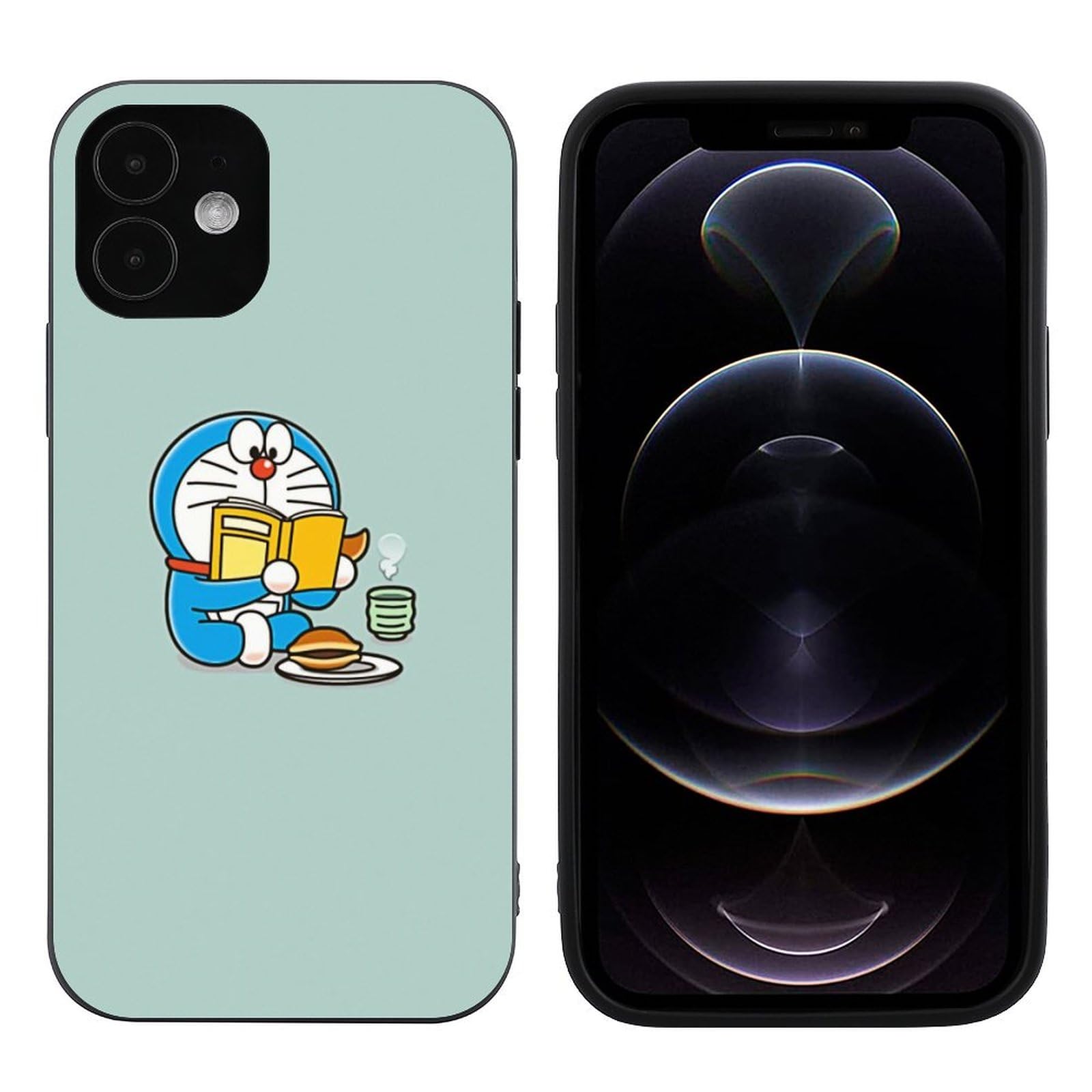 スマホケース iPhone12miniドラえもん カイカイキキ 村上隆