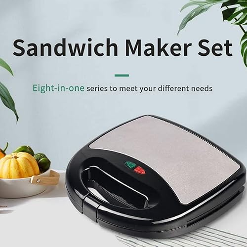 Miniatura 2 de Máquina de gofres de relleno profundo de 800 W, máquina eléctrica antiadherente de 2 rebanadas de gofres belga con placas de cocción de