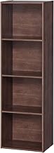 Iris Ohyama, Mobile contenitore/Scaffale portaoggetti/Mobili per ufficio/Organizzatore per ufficio/Mobili con ripiano, Modulare,Design, Ufficio, Casa - Office Basic Rack - CX-4FN - Marrone