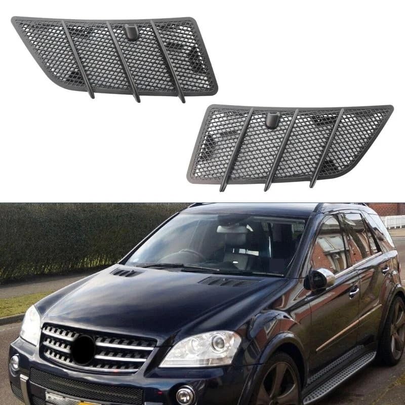 Rejilla de ventilación de capó derecho para Benz Clase ML GL W164 2006-2011 2
