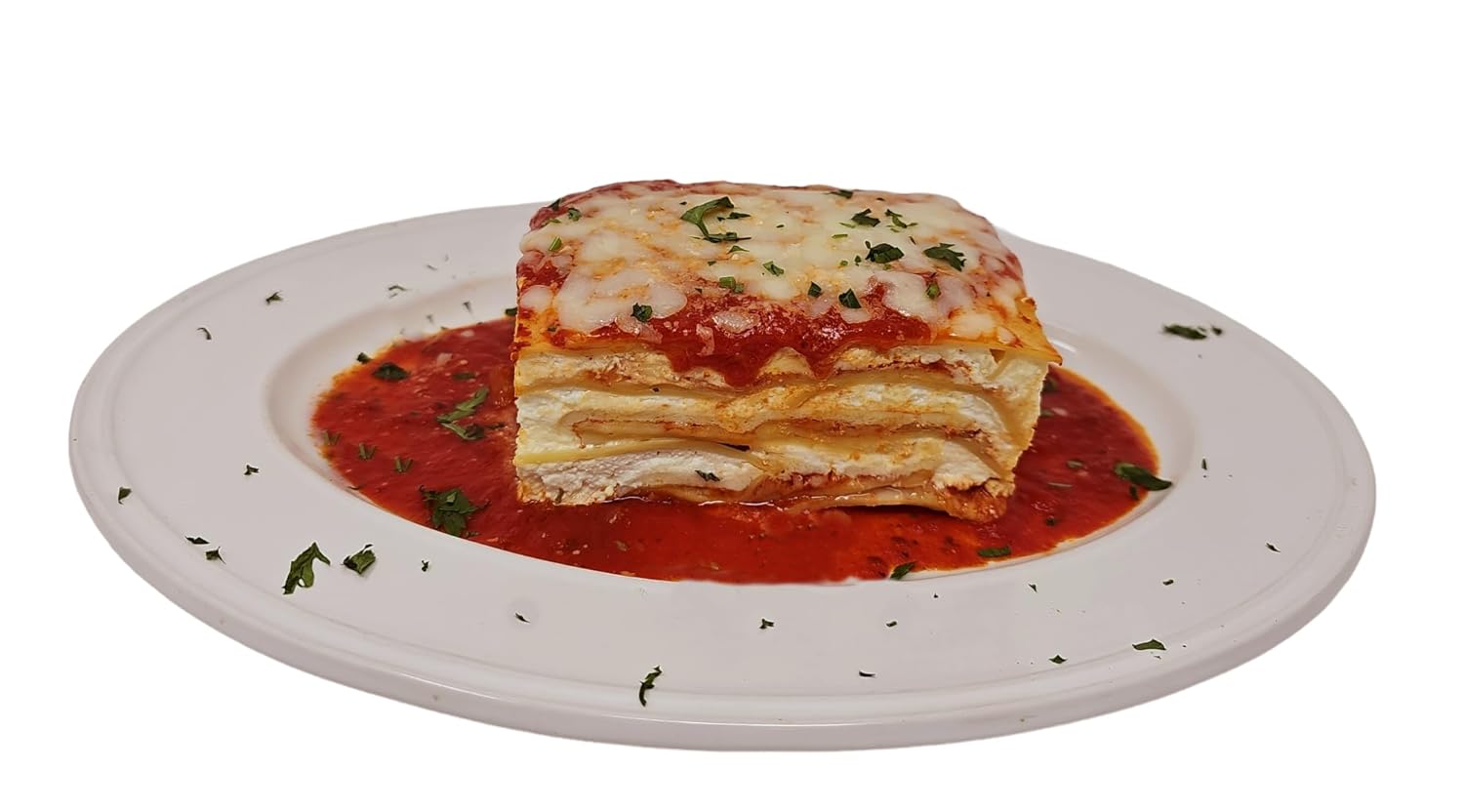 Frank and Sal's Homemade 4 Cheese Lasagna - Authentic Italian Family Size 8 lbs Ricotta Mozzarella Blend