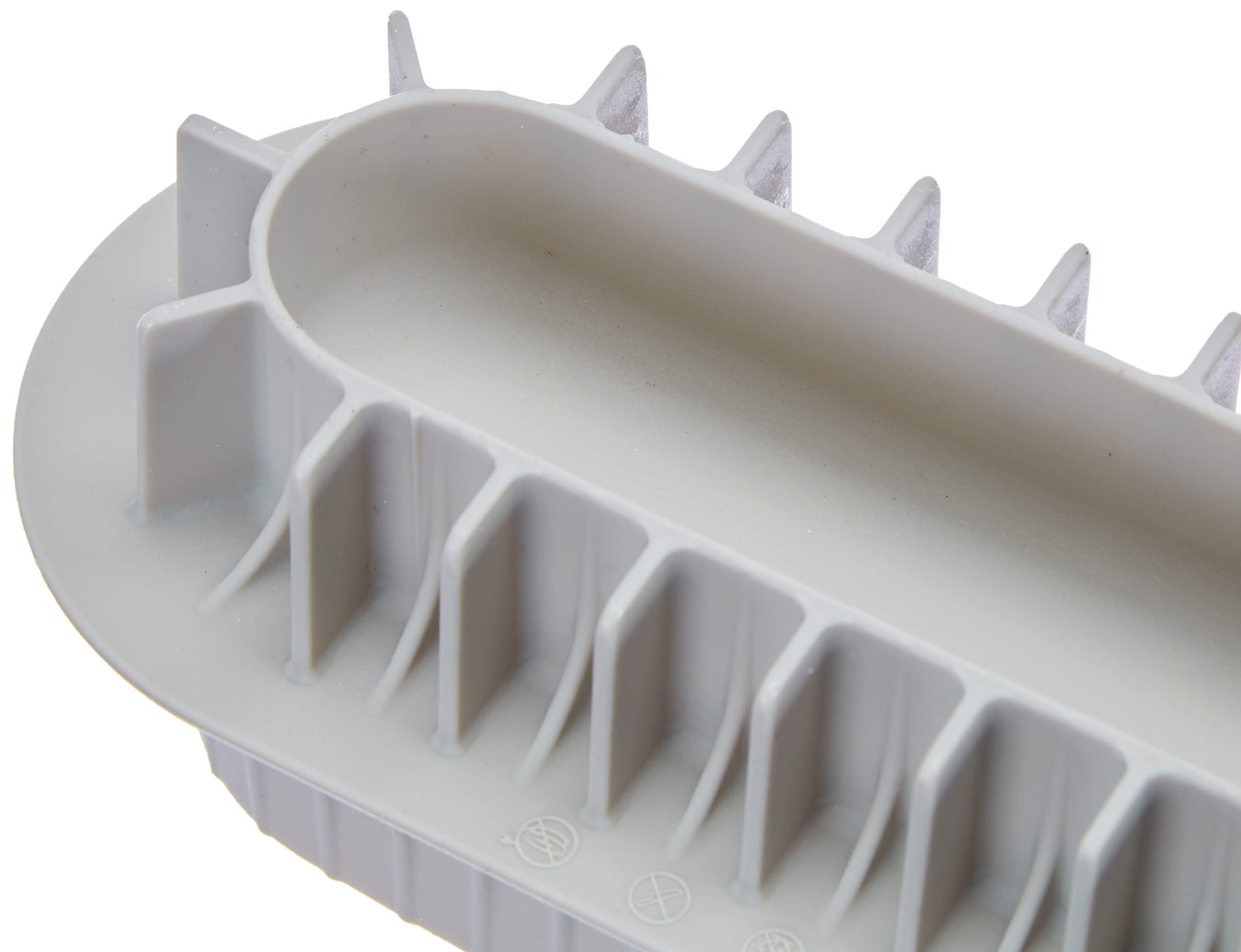 silikomart | Silikon-Backform für moderne Torten, mit Antihaftbeschichtung, 3D-Design, 200 x 35 mm, Höhe 30 mm, Volumen 190 ml, hergestellt in Italien