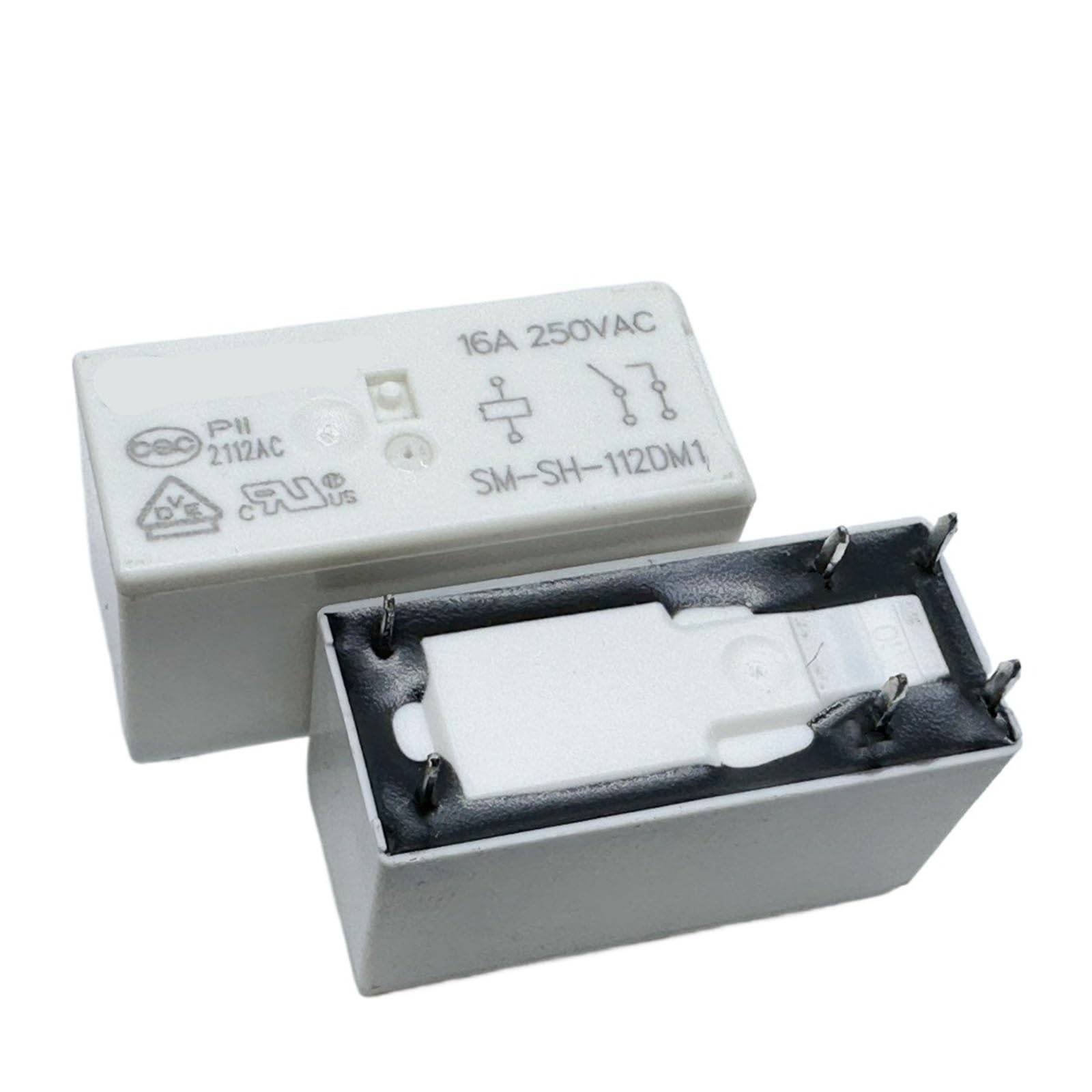 SMGLRUEAT 1pc SM-SH-112DM1 12V Relay 6pins
