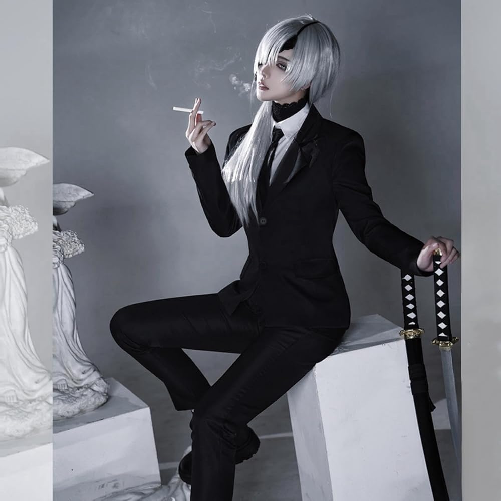 こあら　チェンソーマン　クァンシ　コスプレ衣装＋オーダーメイドウィッグ チェンソーマン クァンシ コスプレウィッグ コスプレ衣装