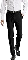 Calvin Klein Men's Modern Fit Stretch Dress Pants - Flat Front Suit Pants for Comfort & Style