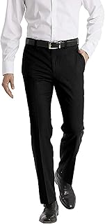 Calvin Klein Men's Modern Fit Dress Pants | Suit Pants for Men | Performance Stretch Fabric, Flat Front, Ready-to-Wear