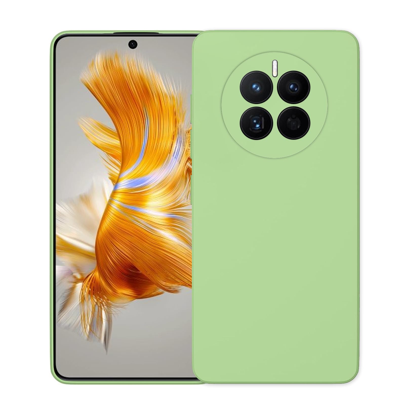 – Phone Case Compatible with Huawei Mate 50/Mate 50E, Soft Protective Cover (Light Green, Mate 50/Mate 50E 6.7")