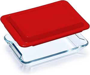 6.8 Oz Rectangular Mini Baking Pan With Lid, Mini Cake Mould