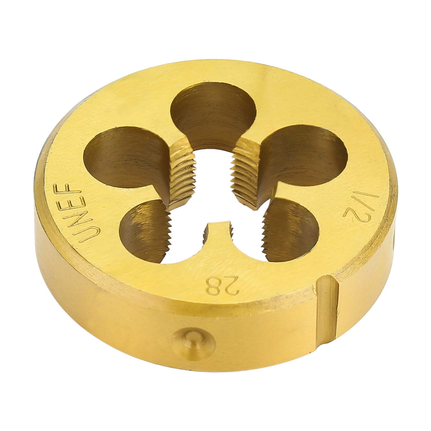 1/2" - 28 UNEF Right Hand Thread Titanium Coated Tap and Die Set — Amazon image 4