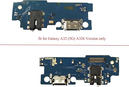 Vista 2 de Galaxy A32 (5G) - Piezas de repuesto para puerto USB de carga para Samsung Galaxy A32 (5G) A326U A326A A326T 2021 6.5 pulgadas (versión de EE. UU.)