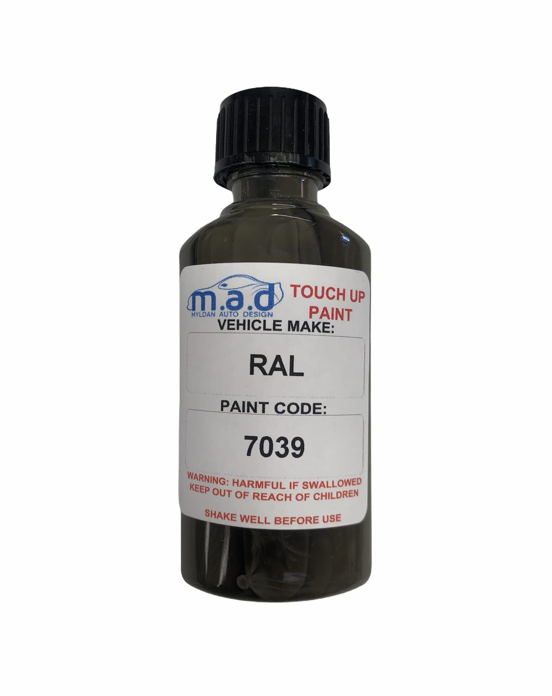 M.a.d Myldan Auto Design Ral 7039 Quartz Grey Touch Up Kit 30Ml Repair Kit Paint With Brush Scratch Paint