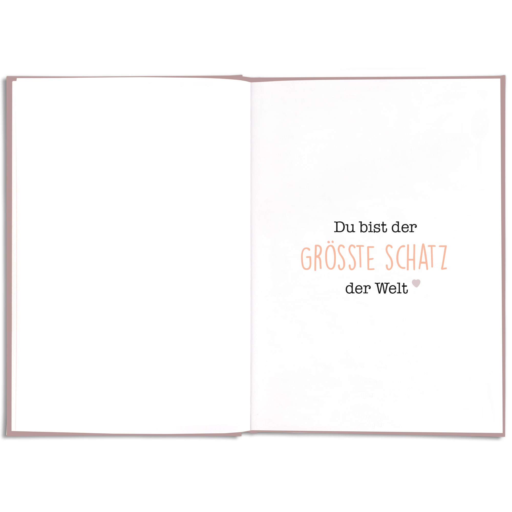 Du bist der größte Schatz der Welt: Ein einzigartiges Geschenk zum Ausfüllen (pastellviolett)