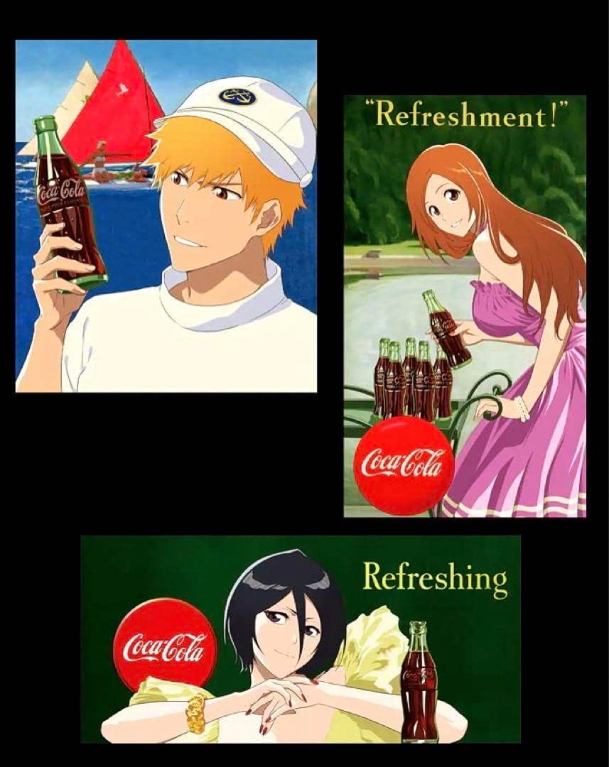 bleach ブリーチ 2013 ポスター 黒崎一護 朽木ルキア 1枚