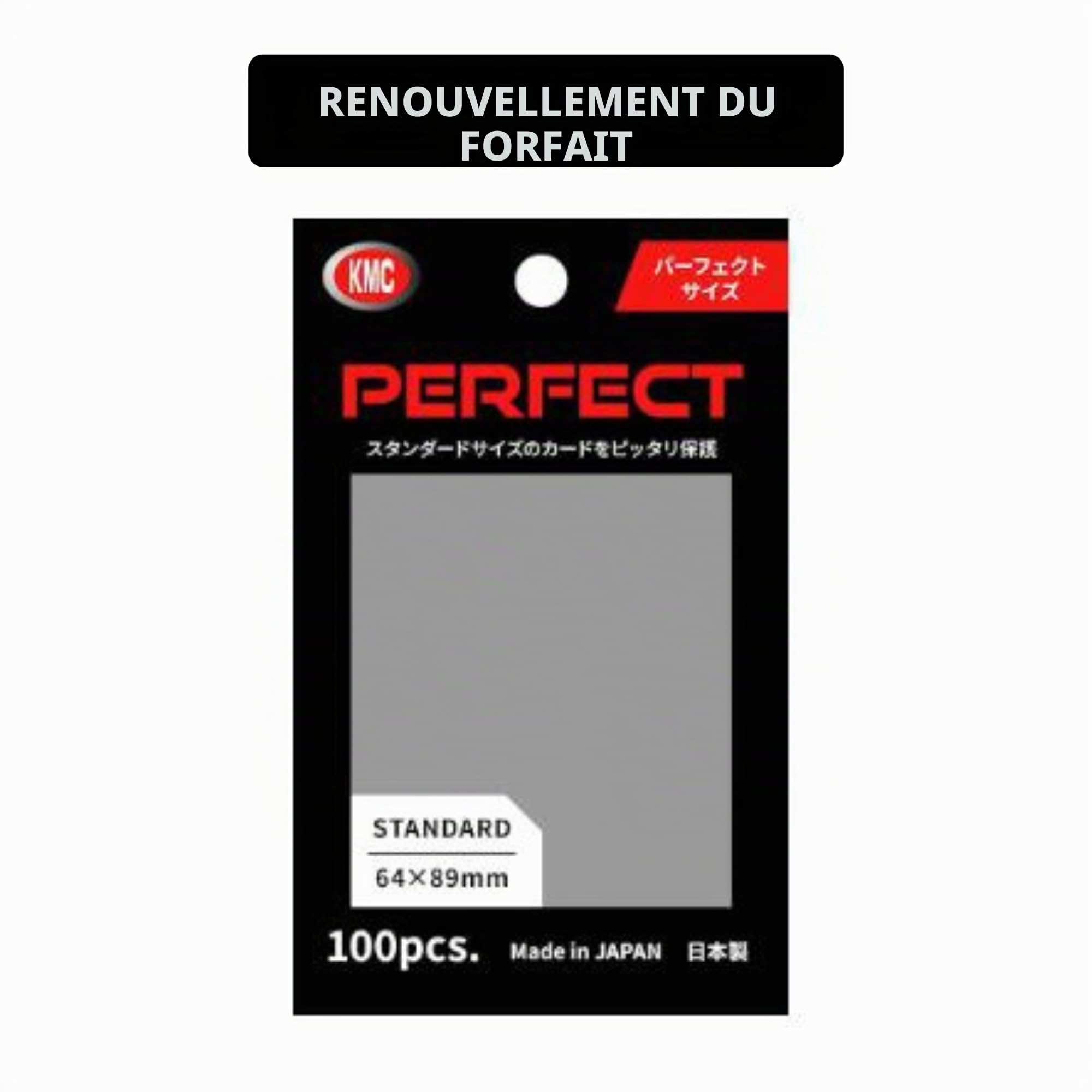 KMC Lot de 100 barrières de 1000 carats