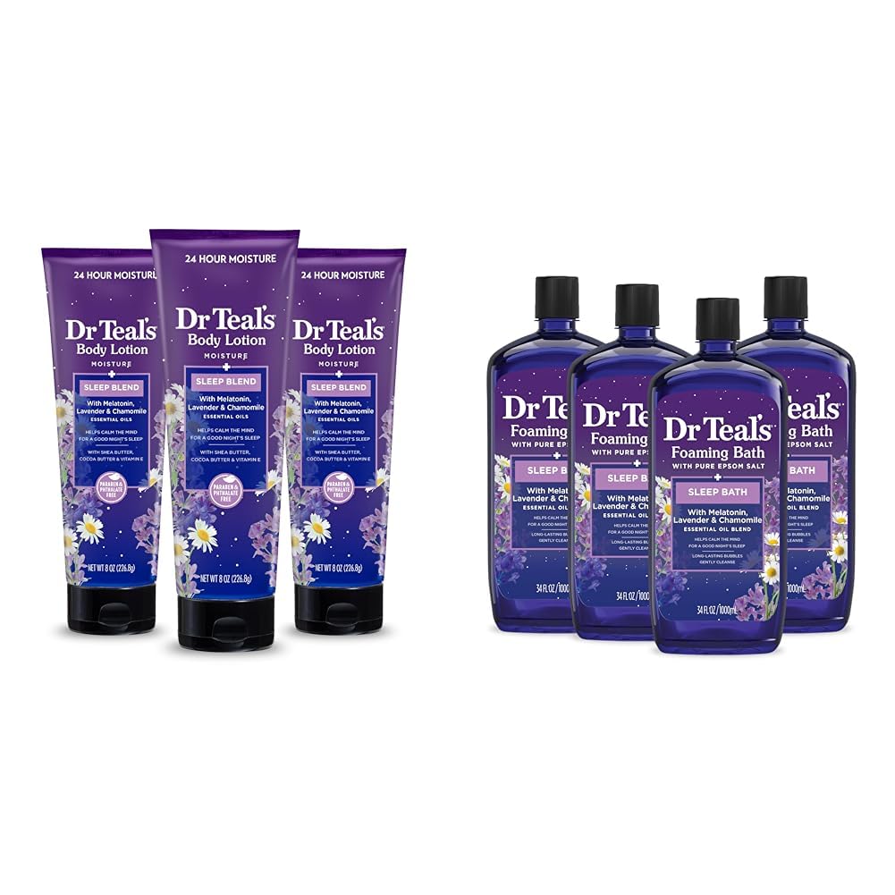 Amazon.com : Dr Teal's Sleep Body Lotion, 24-Hour Moisture, with