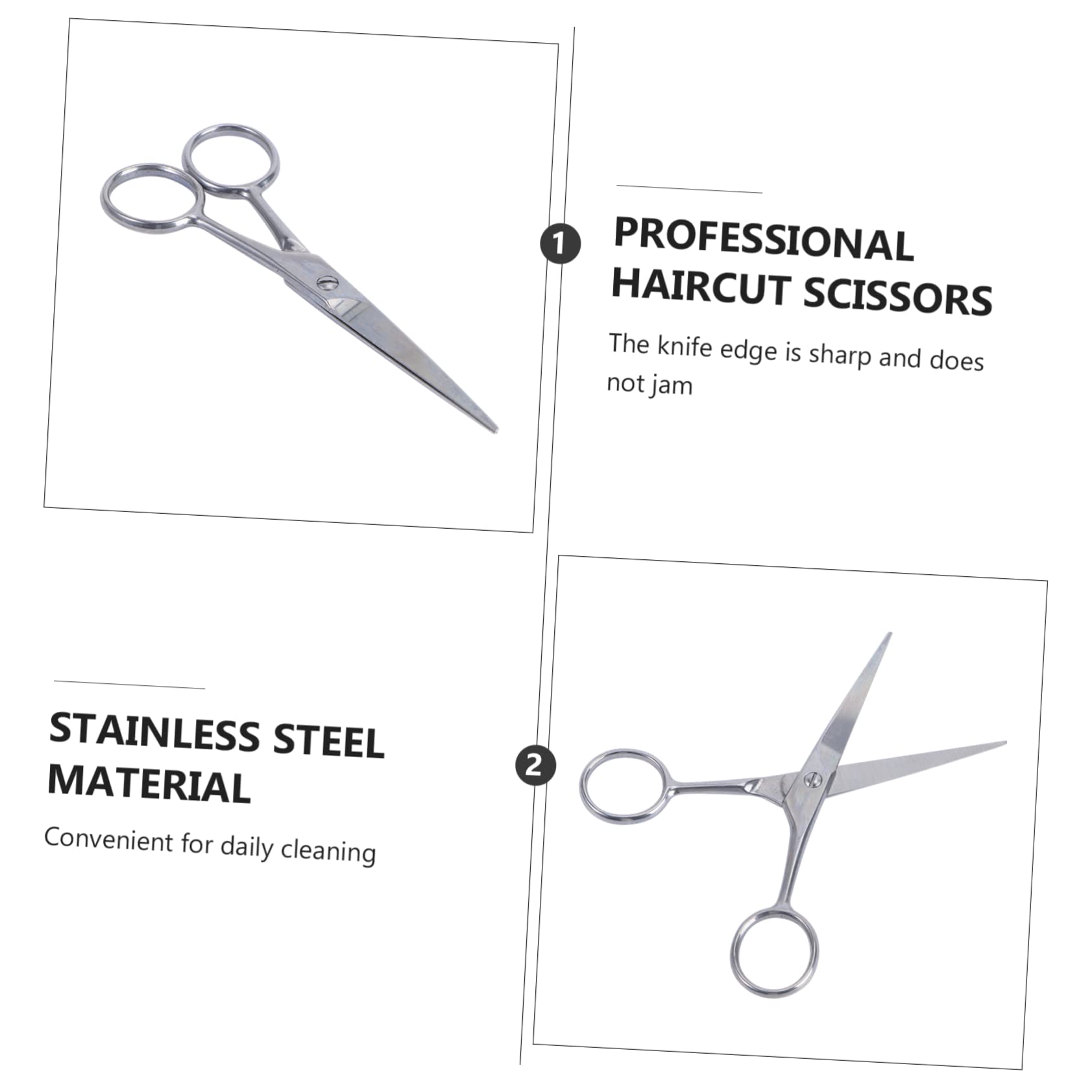 Amazon.co.jp: PLAFOPE プロ仕様ヘアカットシザー 5インチ 髪傷め