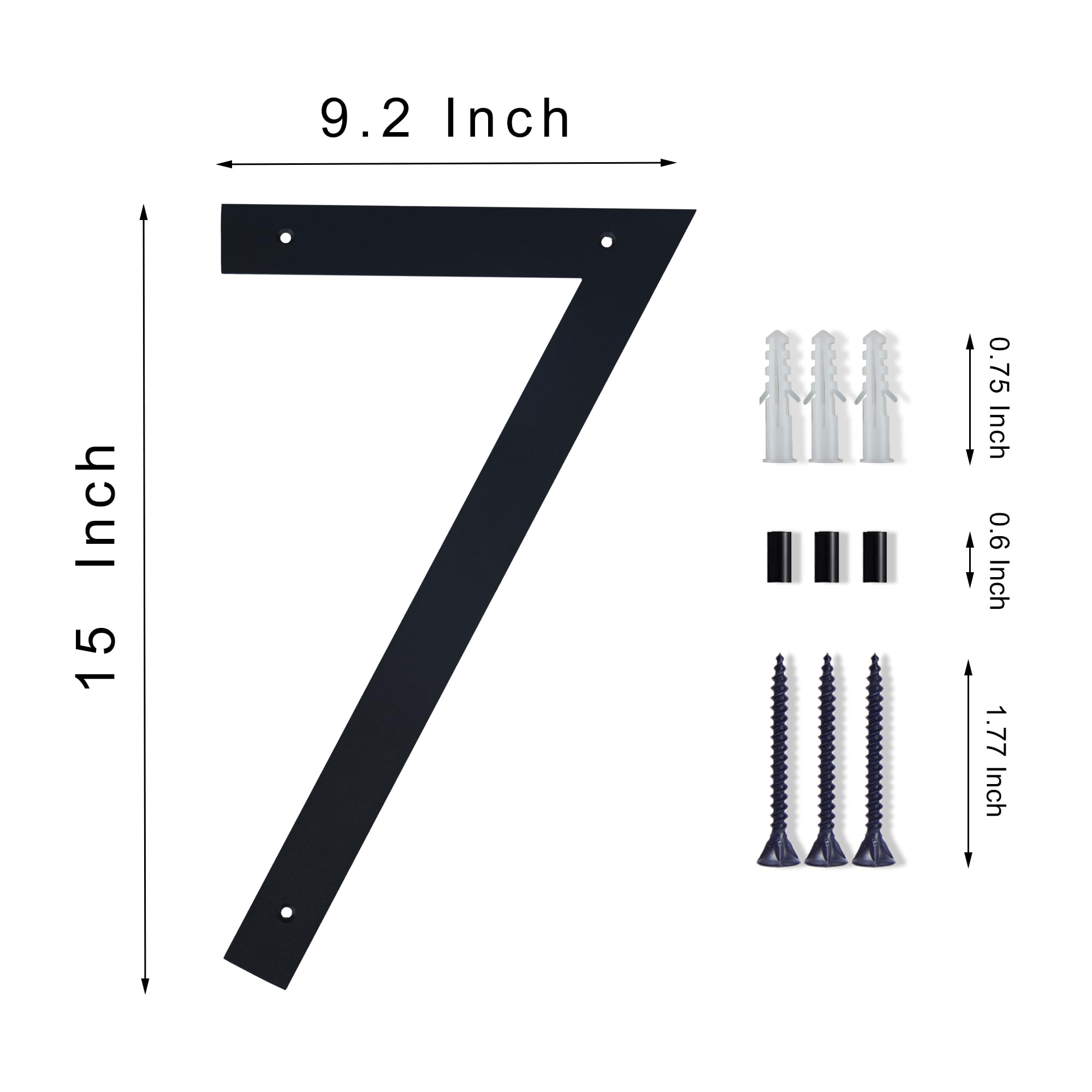Snapklik.com : 15 Inch Modern House Numbers For Outside,Large Metal ...