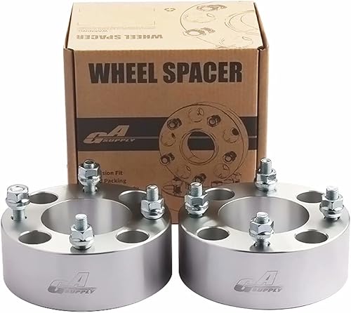GAsupply Espaciadores de rueda 4x110 de 2 pulgadas, adaptadores de espaciadores de rueda ATV de 2.913 in con pernos de 10 × 1.25, compatible con