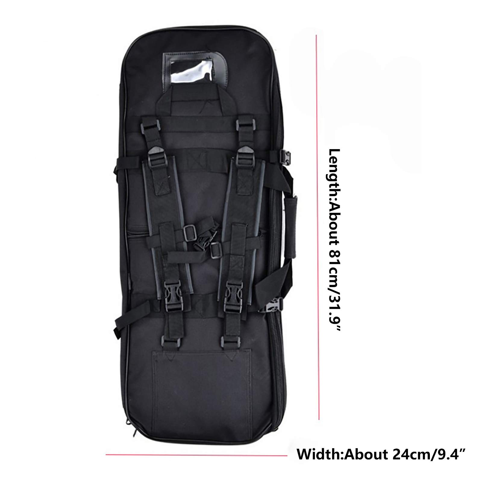 Bolsa táctica para detector de metales - Bolsa de transporte universal impermeable para accesorios de exterior, 81x24cm - Bolsa de transporte para escáner detector de metales para viajes, senderismo y