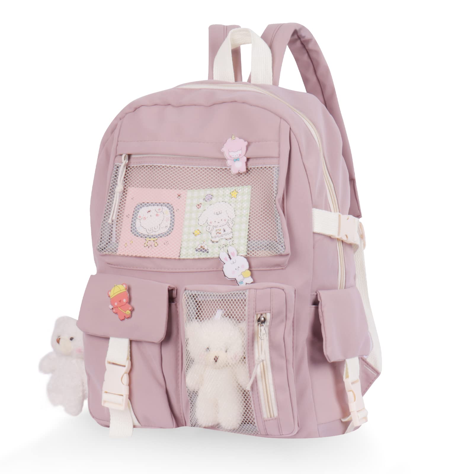 Buy Kawaii Backpack, Cute Aesthetic Backpacks for Teen Girls, Large
