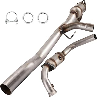 PHILTOP Catalytic Converter Kit Fit For 2008-2012 Liberty 3.7L, 2007-2011 Nitro 3.7L OE Replace# 50564, 645830, 20428 Direct-Fit (EPA Compliant)