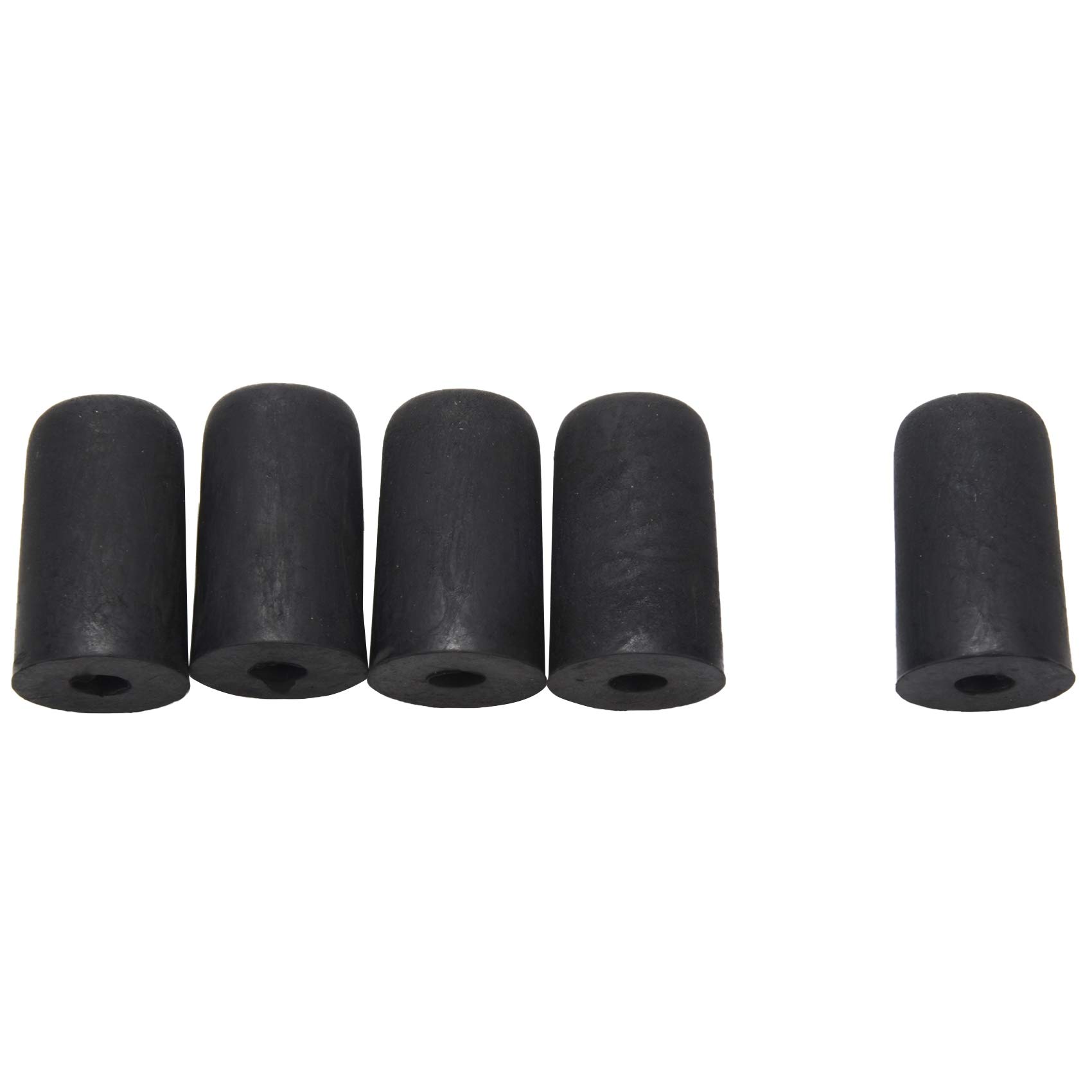 5 puntas de violonchelo de goma, de de violonchelo - puntas de alfombra antiderapant para violonchelo cuerda piezas de violín