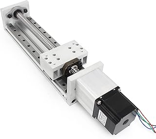 RATTMMOTOR ZBX80 600mm Stroke CNC Linear Stage Motion Actuator X Y Z Axis Linear Slide Rail Aluminum Alloy Cross Sliding Table Linear Rail Guide SFU1605 Ballscrew+Nema23 57 Stepper Motor for CNC