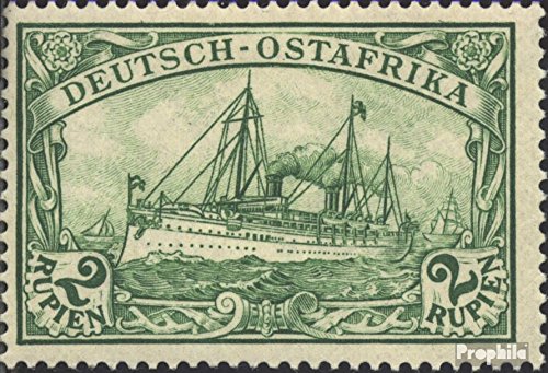 Sellos para coleccionistas de África Oriental Alemana 1901 Prophila Buque MNH