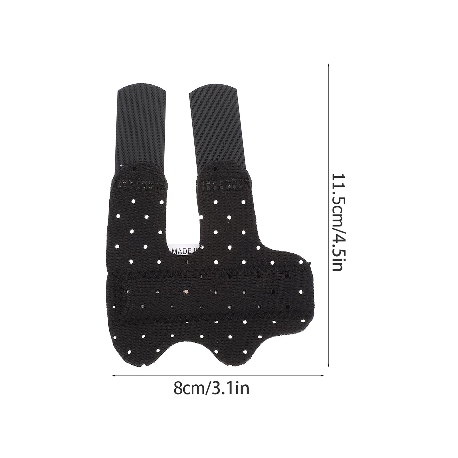 KOMBIUDA 1pc Orthotics Support Brace Finger Support Tool Stand Fracture Finger Splint Thumb Finger Splint Finger Splint for Broken Fingers Finger Brace Sports Retainer Composite Cloth Black