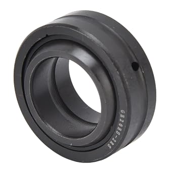 Spherical Plain Bearing, 4Pcs Set, GE20ES-2RS, High Carbon Chromium Steel, Spherical Bearing Plain Radial Deep Grooved Ball Accessory Kit for Equipment