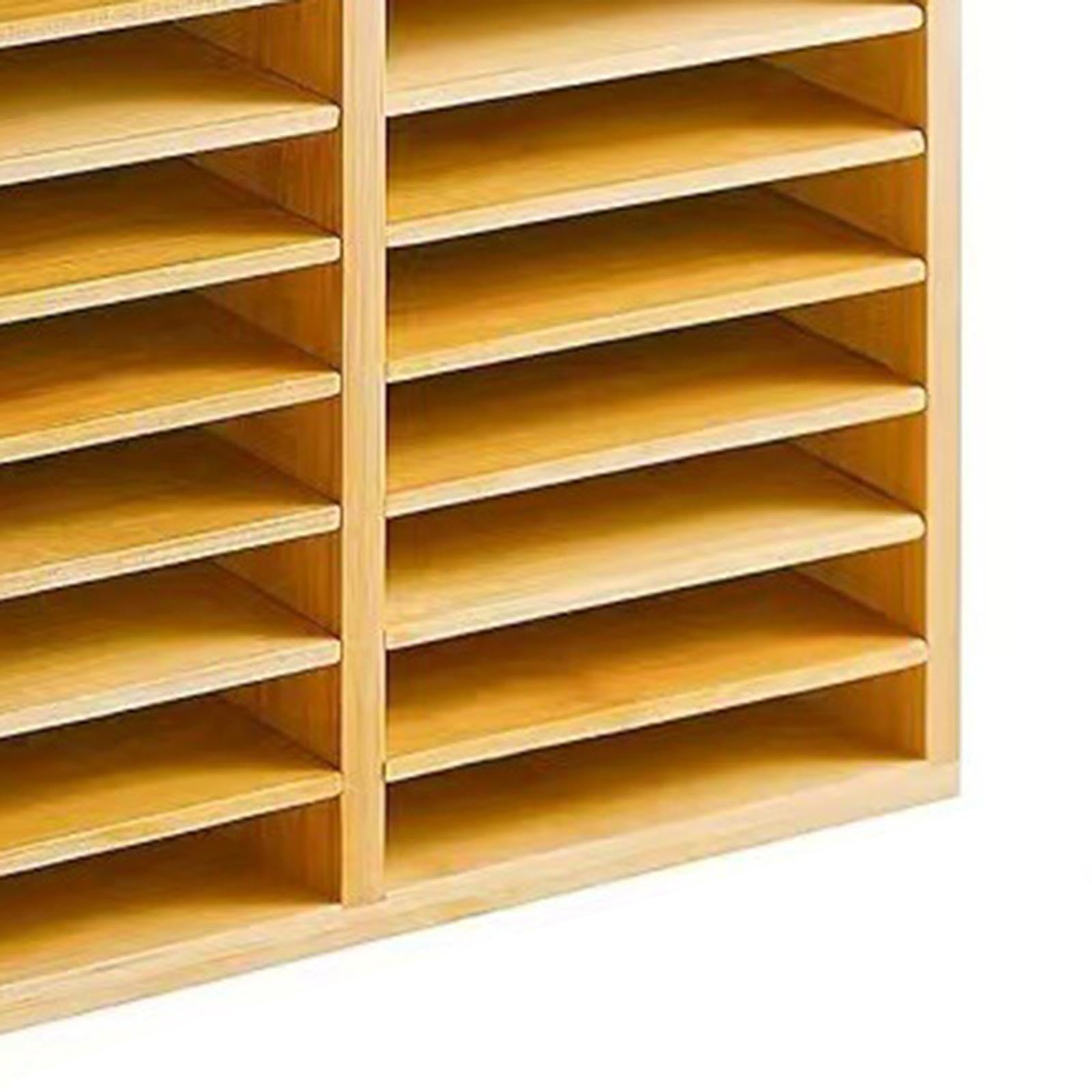 Organizzatore per Pennarelli in bambù, Porta, Contenitore per Pennelli, Salvaspazio