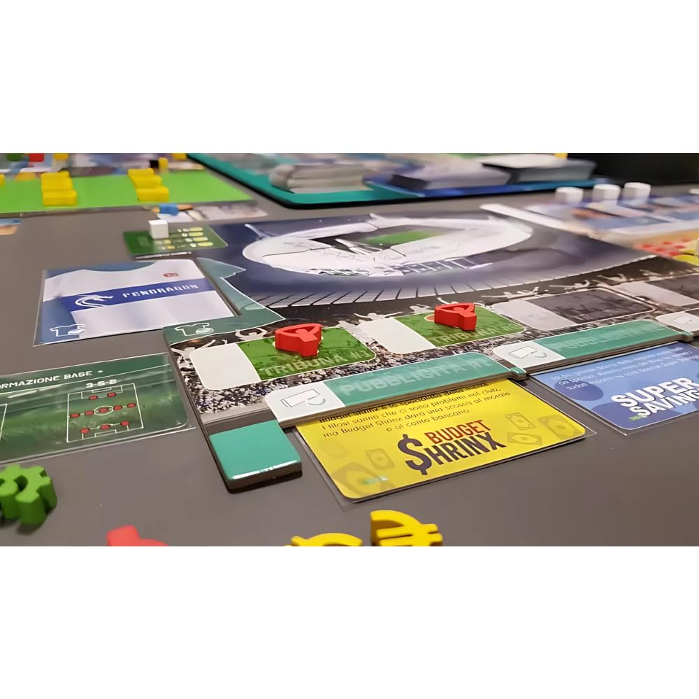 PORTAL GAMES | Eleven: Football Manager | Strategic Football Management Board Game, Campaign and Narrative Play, Club Development and Decision Making | 1 to 4 Players | 120 Minutes
