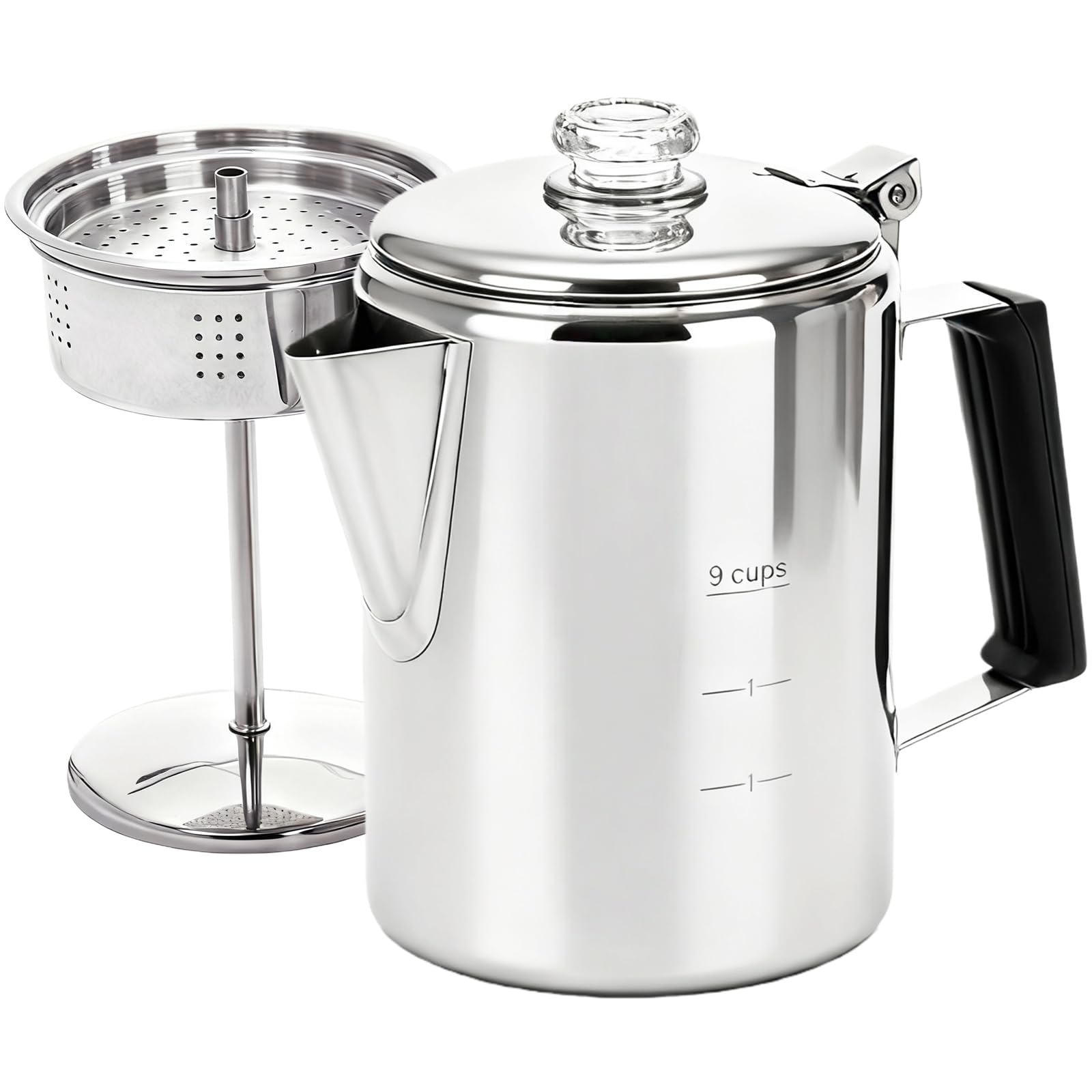 Amazon.com: Cididu Camping Coffee Pot Stainless Steel, Coffee Pot