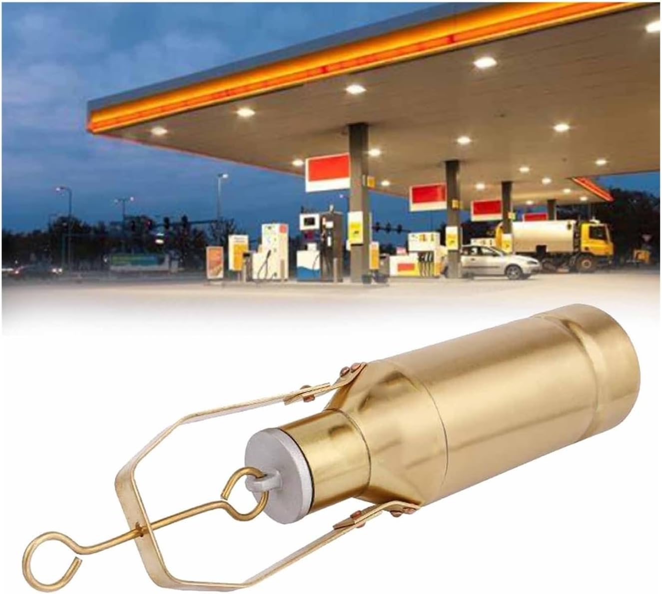 Handheld Copper Oil Sampling Bottle, 500ml with 10m Rope - Fuel, Gear, Diesel & Motor Oil Extraction Equipment, Durable Liquid Sampler for Accurate Sampling.