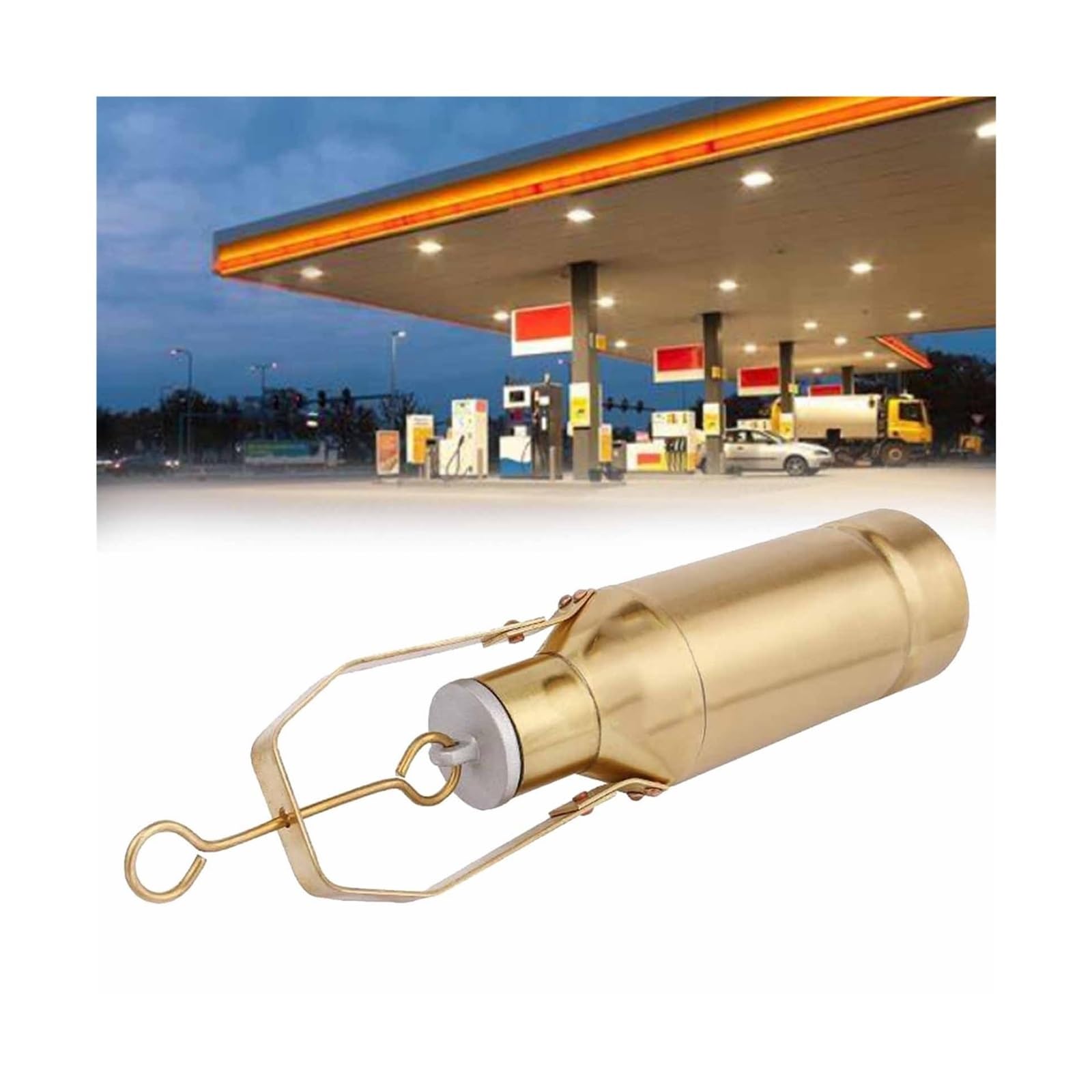 Échantillonneur de liquide portable cuivre contre résidus de cuve