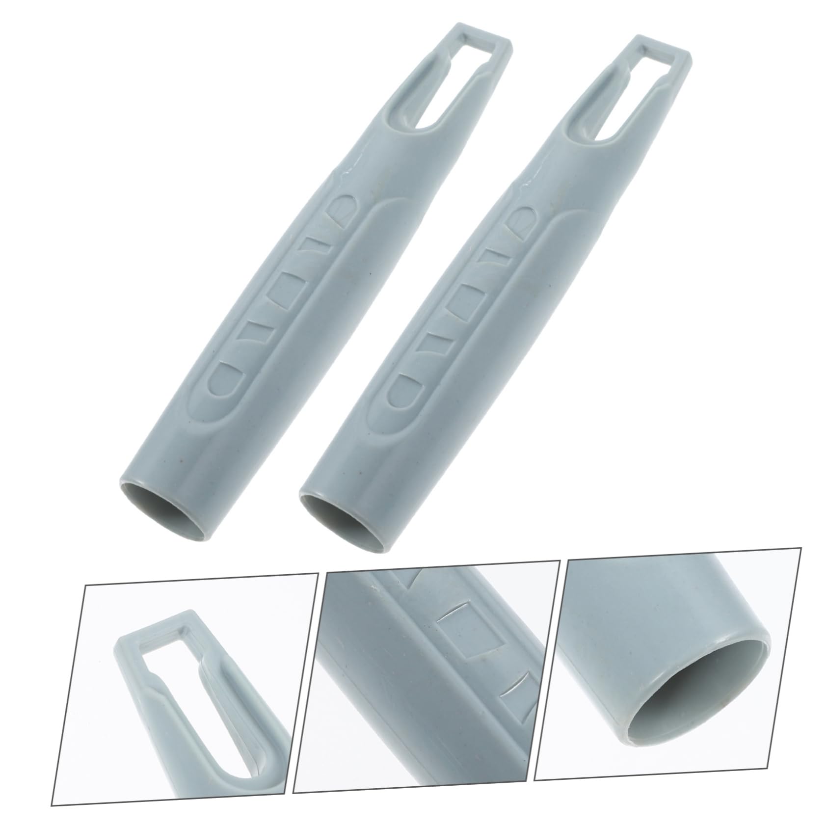 VILLFUL 2pcs Broom Accessories Mop Push Broom Handle Grip Broom Stick Replacement Grip Sweeping Broom Stick Handle Grip Replacement Handle Grip Plastic Socket