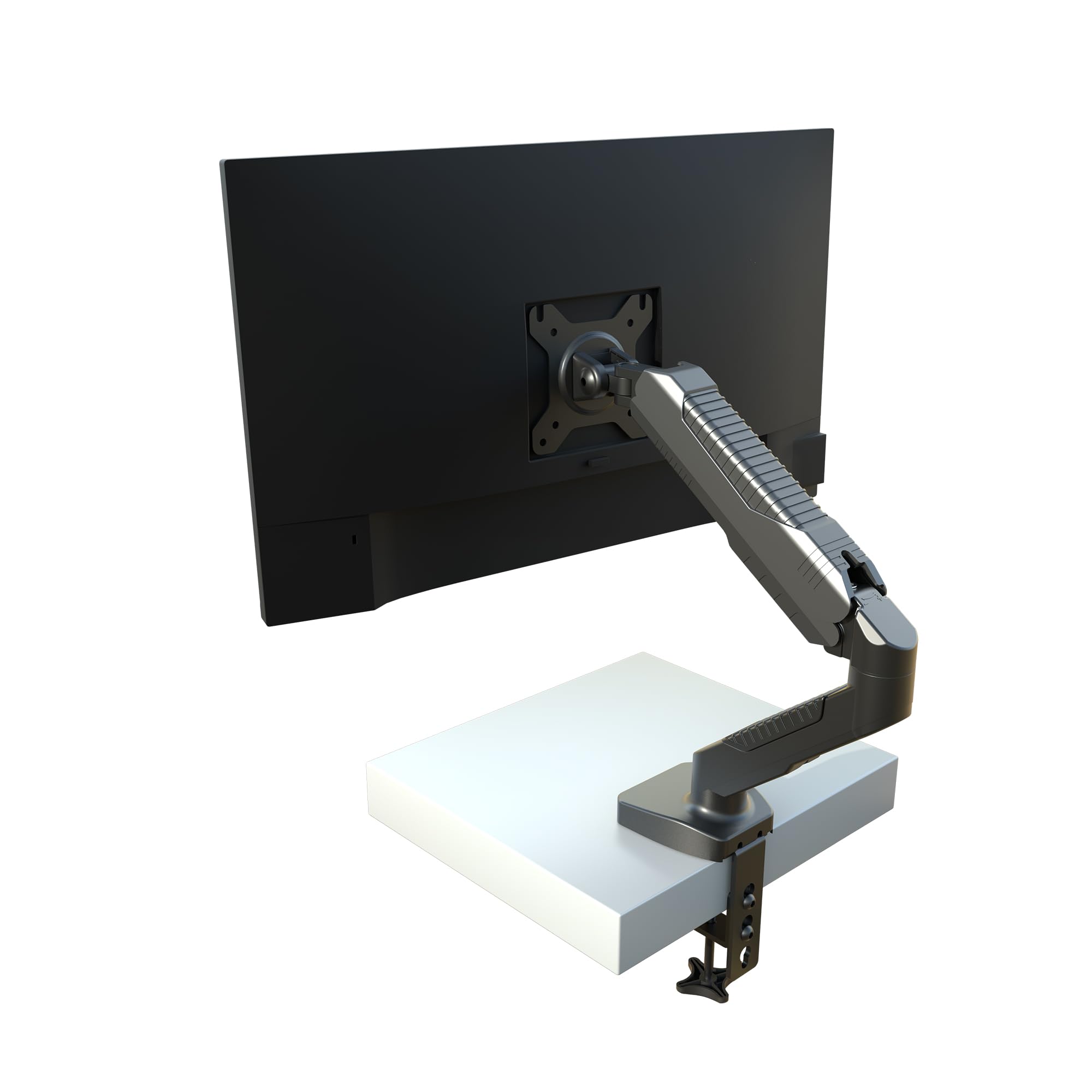 HFTEK GM137DB Monitor-Halterung, TV Tischhalterung Für 3 Bildschirme Von 15 Bis 27 Zoll S093z09z HFTEK GM137DB Monitor-Halterung, TV Tischhalterung Für 3 Bildschirme Von 15 Bis 27 Zoll S093z09z