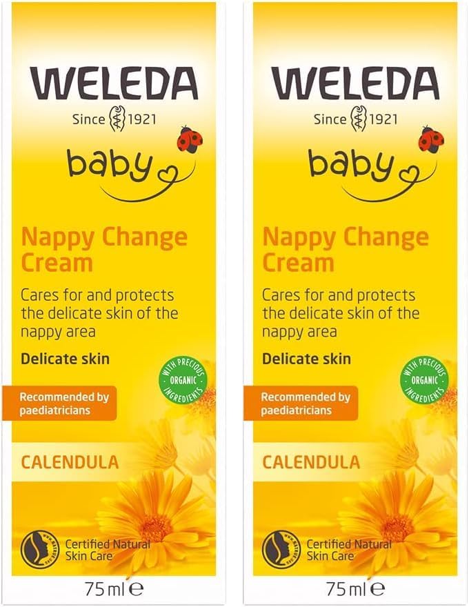 Weleda Crema Pañal de Caléndula (1x 75 ml) (9831EN) (Paquete de 2...