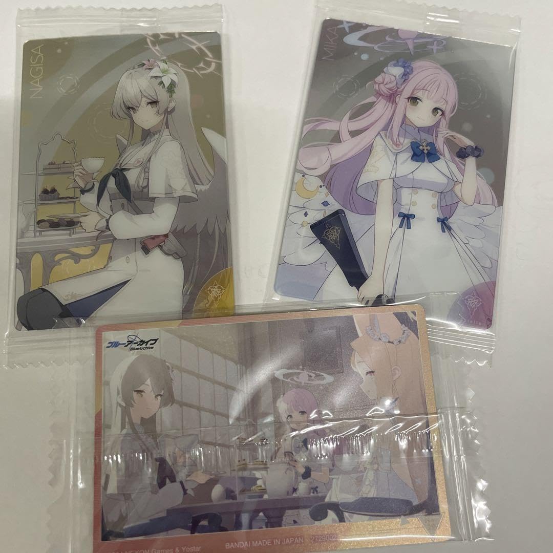 Amazon.co.jp: ブルアカウエハース2 ミカ ナギサ ティー