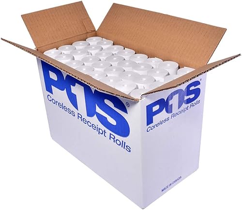 Miniatura 9 de POS1 Rollos de papel térmico de 3-18 x 125 pies  1.969 in de diámetro  se adapta a Mobilink P80  Sin núcleo  Sin BPA  54 rollos por caja