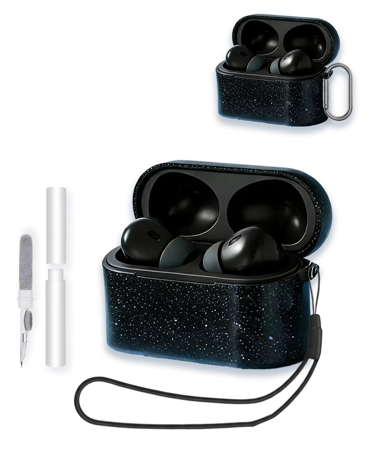 Amazon | Sony WF-1000XM6イヤホン用ケースカバー WUNIAK クリアソフト